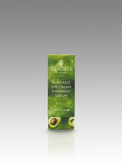 ZEALOTS - Avocado Eye Cream Powdery Serum 30ml - vegan line